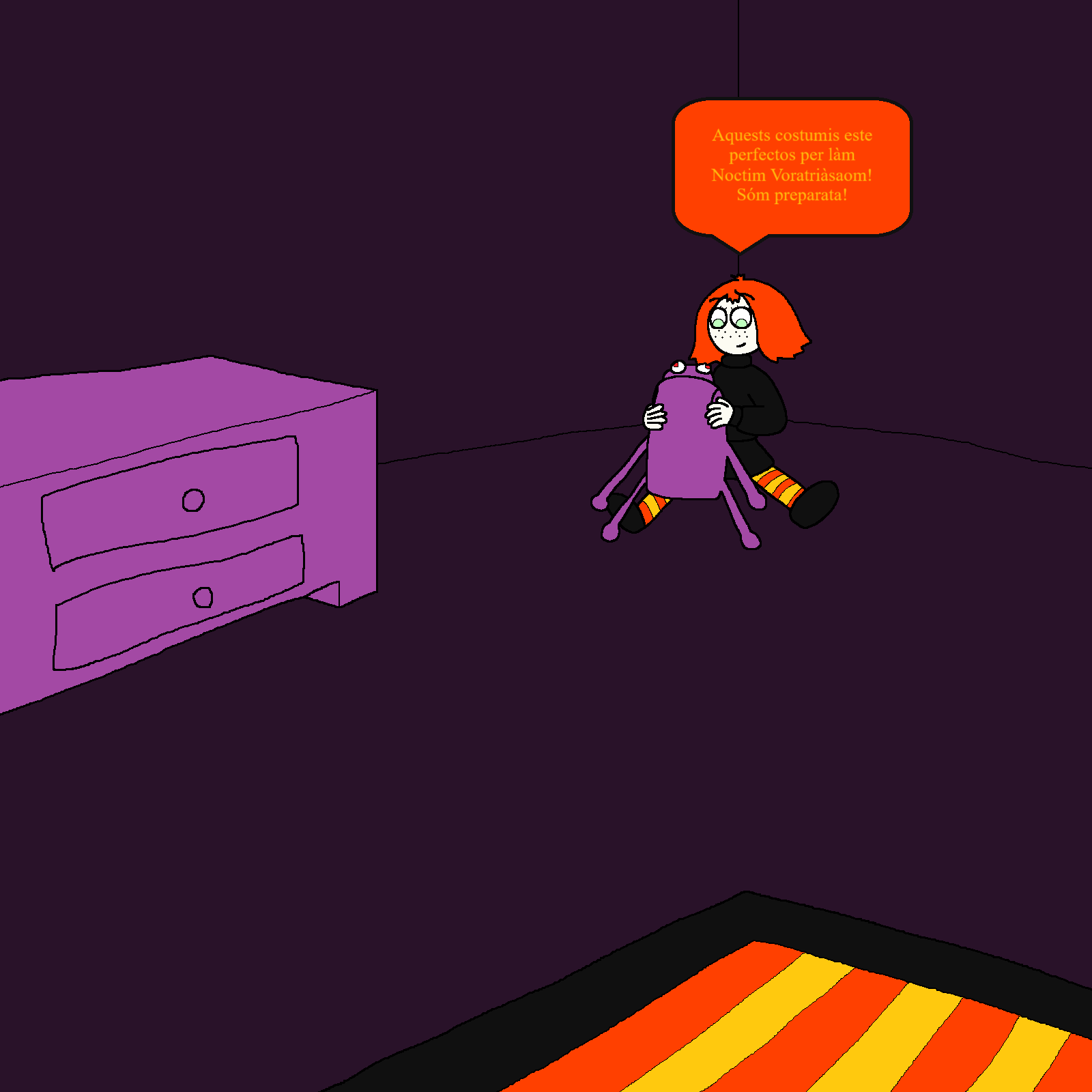 Ruby Gloom Prepares Her Costume by NintendoSuperMario1 on DeviantArt