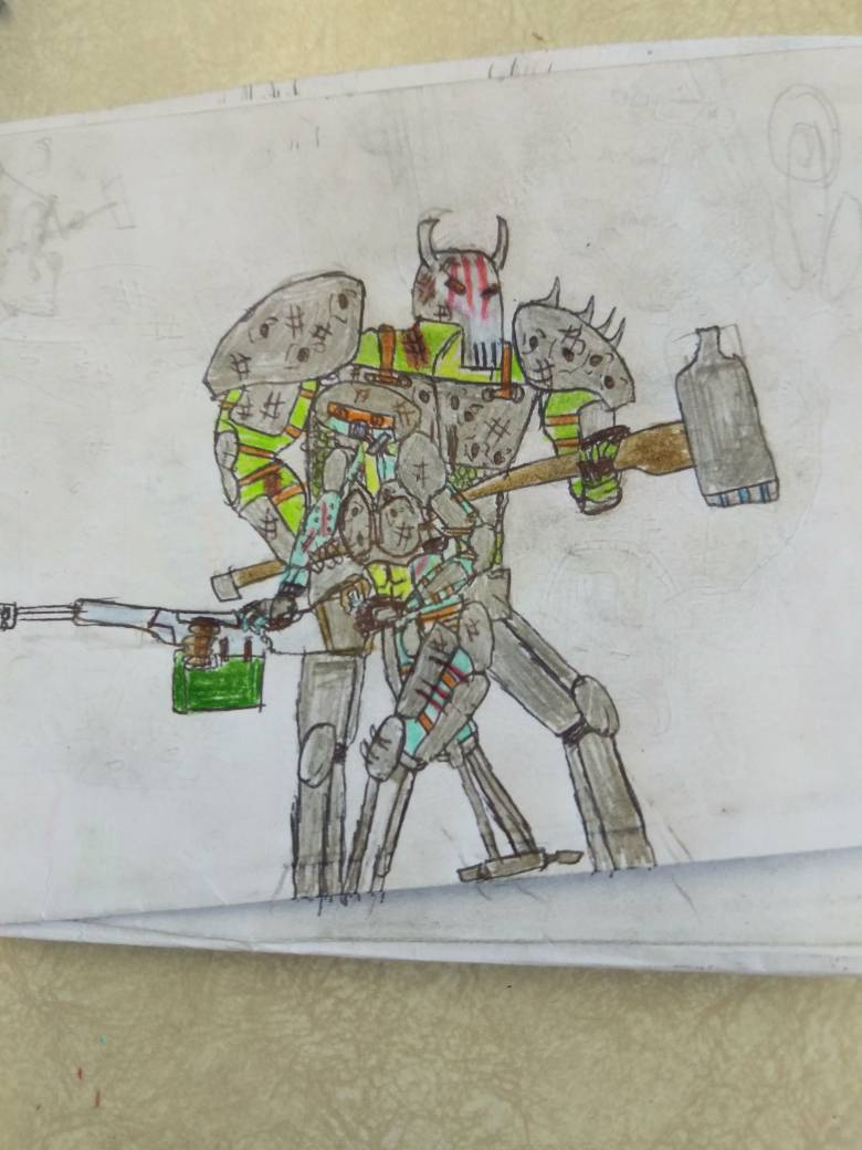 Berserker fight scene by LordReposterVIIth on DeviantArt