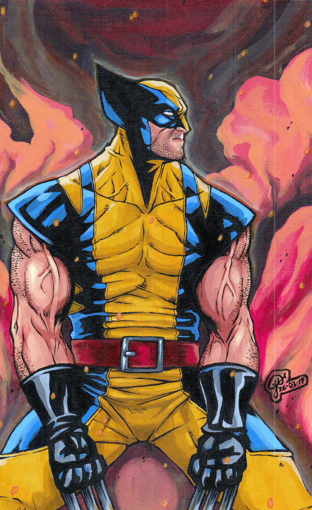 Wolverine fanart by ecb-15 on DeviantArt