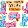 Valentine YCHs - OPEN