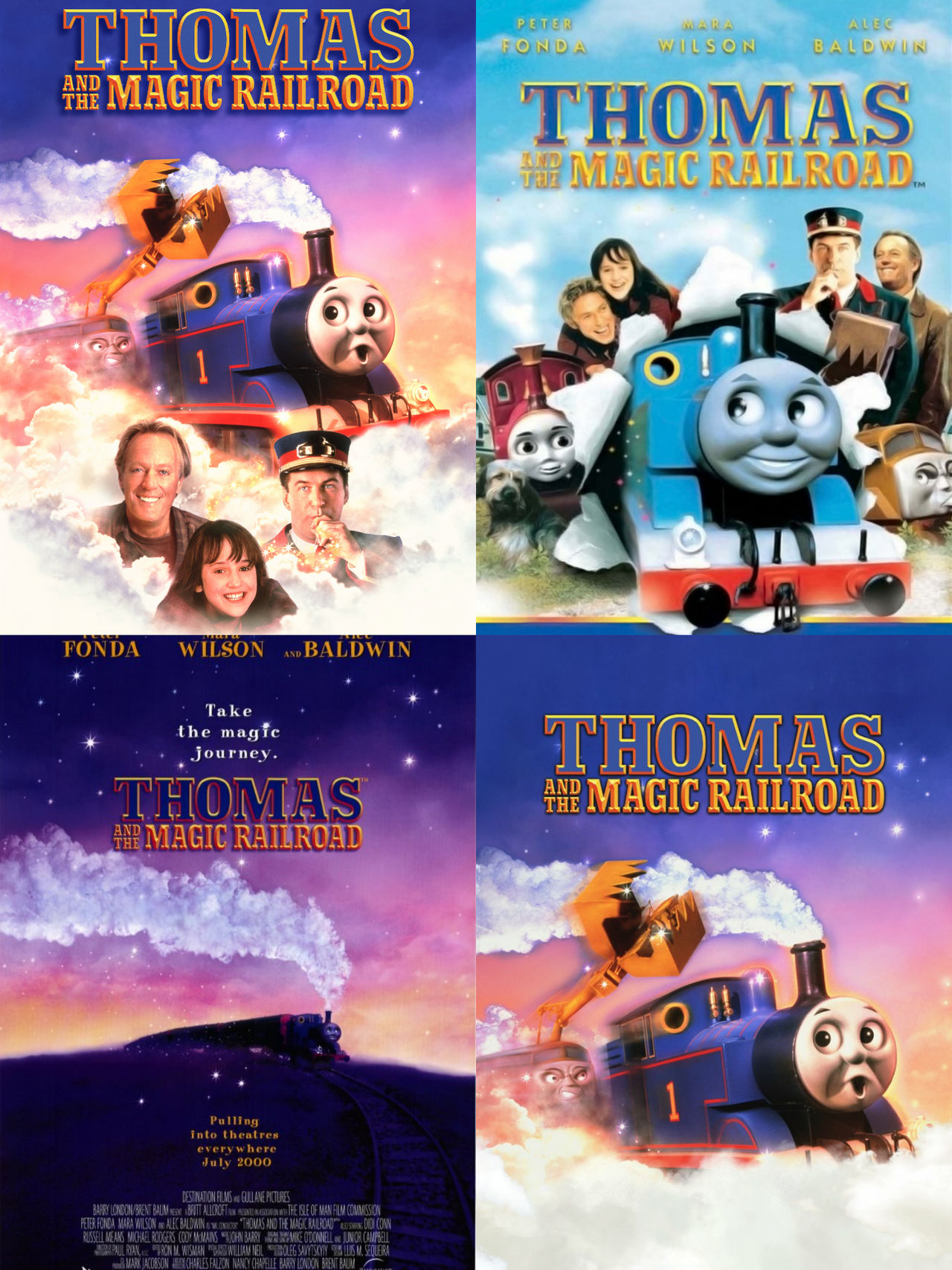 Thomas And The Magic Railroad Art