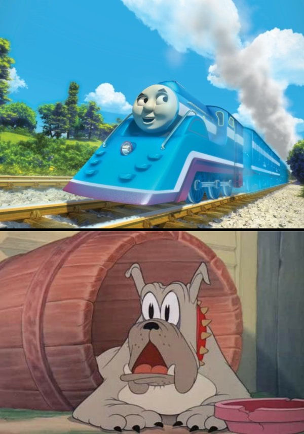 Streamlined Tom Moss Butch's Reaction to Streamlined Thomas by sirjosh9 on DeviantArt