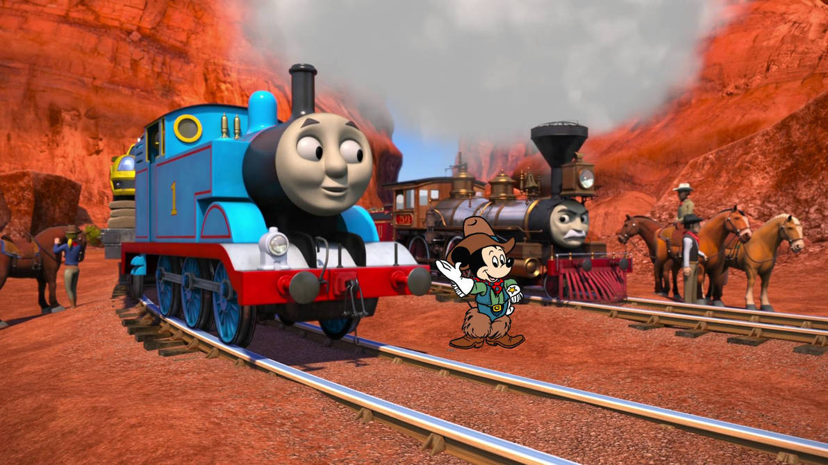 Thomas Wild Ride Thomas' Wild West Adventure by sirjosh9 on DeviantArt