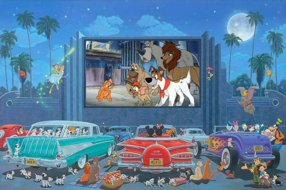 Disney Characters Watching Oliver And Company By Sirjosh9 On DeviantArt disney-characters-watching-oliver-and-company-by-sirjosh9-on-deviantart