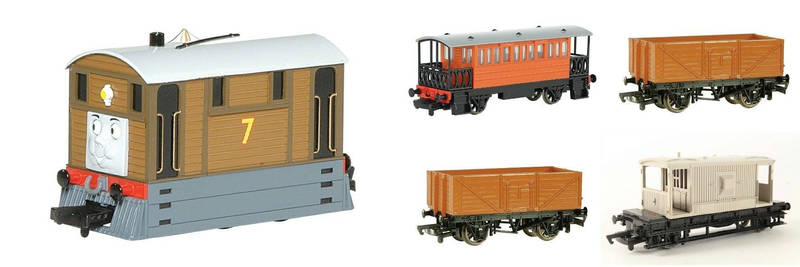 Toby's Christmas Delivery Train Set