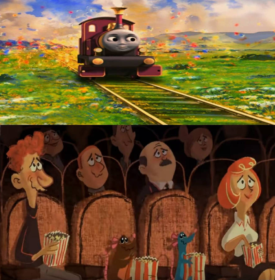 Remy and Emile's Reaction to Lady by sirjosh9 on DeviantArt