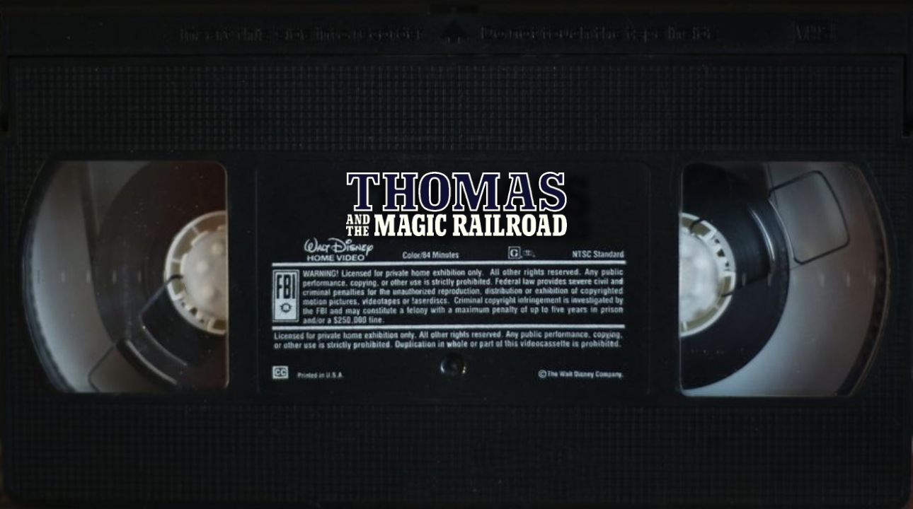 Disney VHS Tape: Thomas and the Magic Railroad by sirjosh9 on DeviantArt