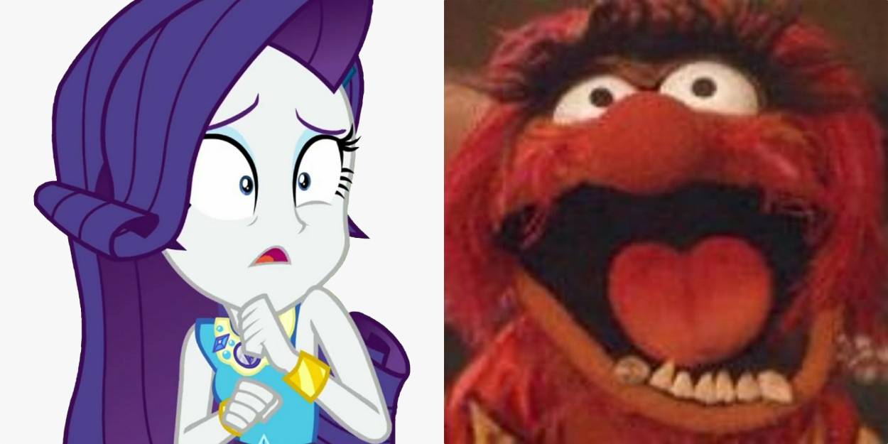 Rarity's Scared Reaction to Animal by sirjosh9 on DeviantArt