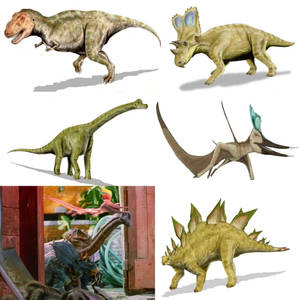 Real Version of the Prehysteria Characters