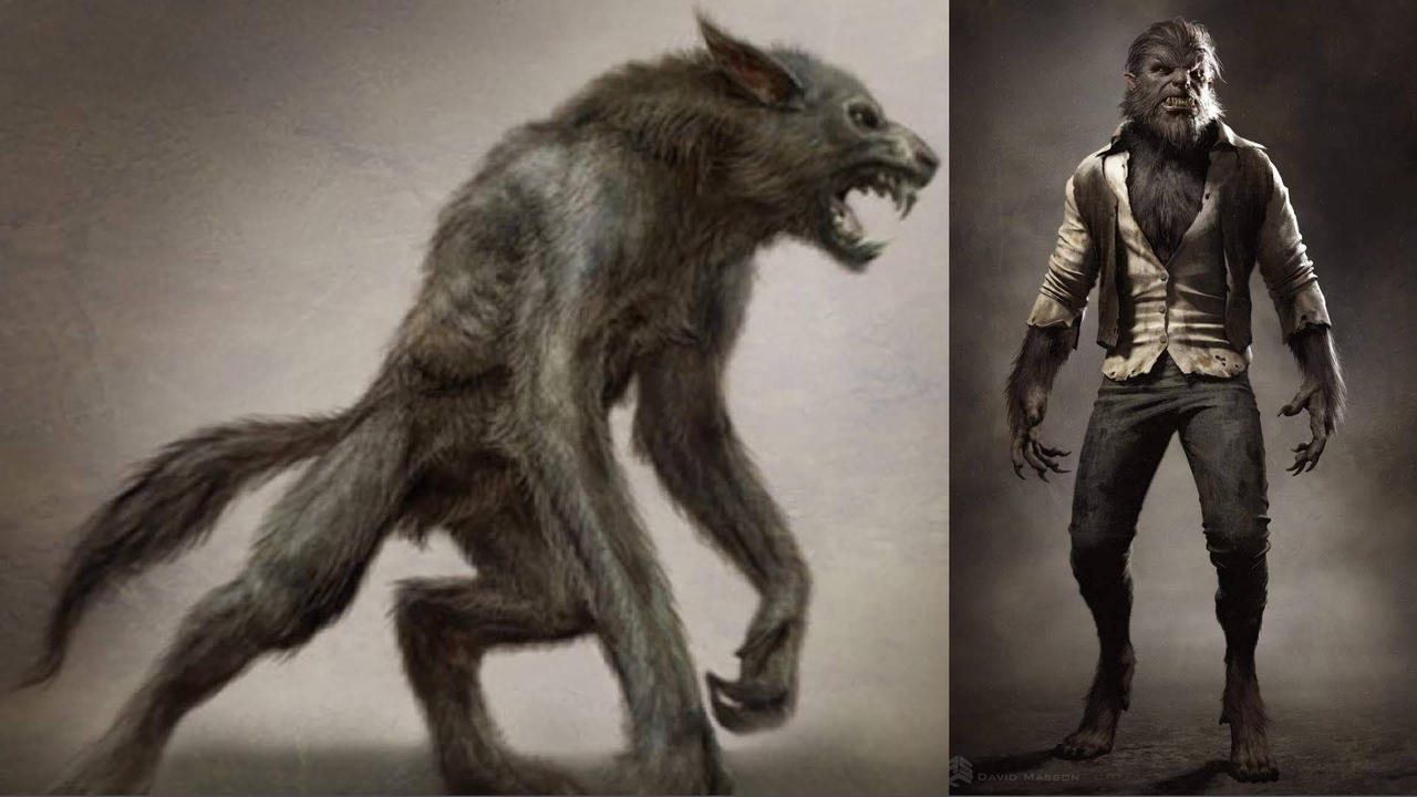 Warewolf Two Wolves Werewolf And Wolf Difference