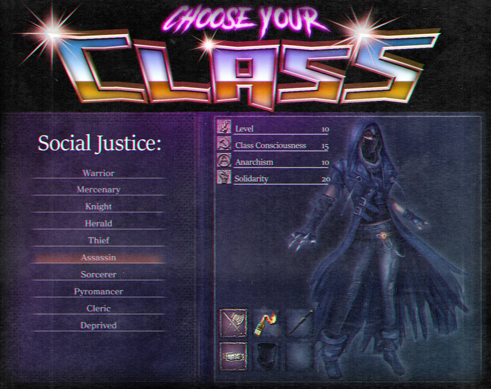 Choose Your Class by LABOURWAVE on DeviantArt