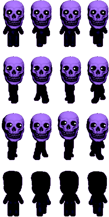 Ao Oni Sprite png