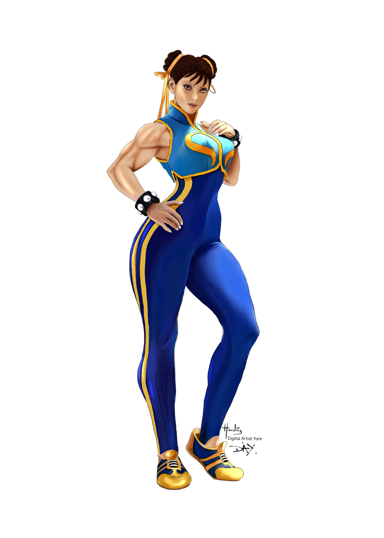 Chun Li from Street Fighter Alpha by digitalArtistYork on DeviantArt