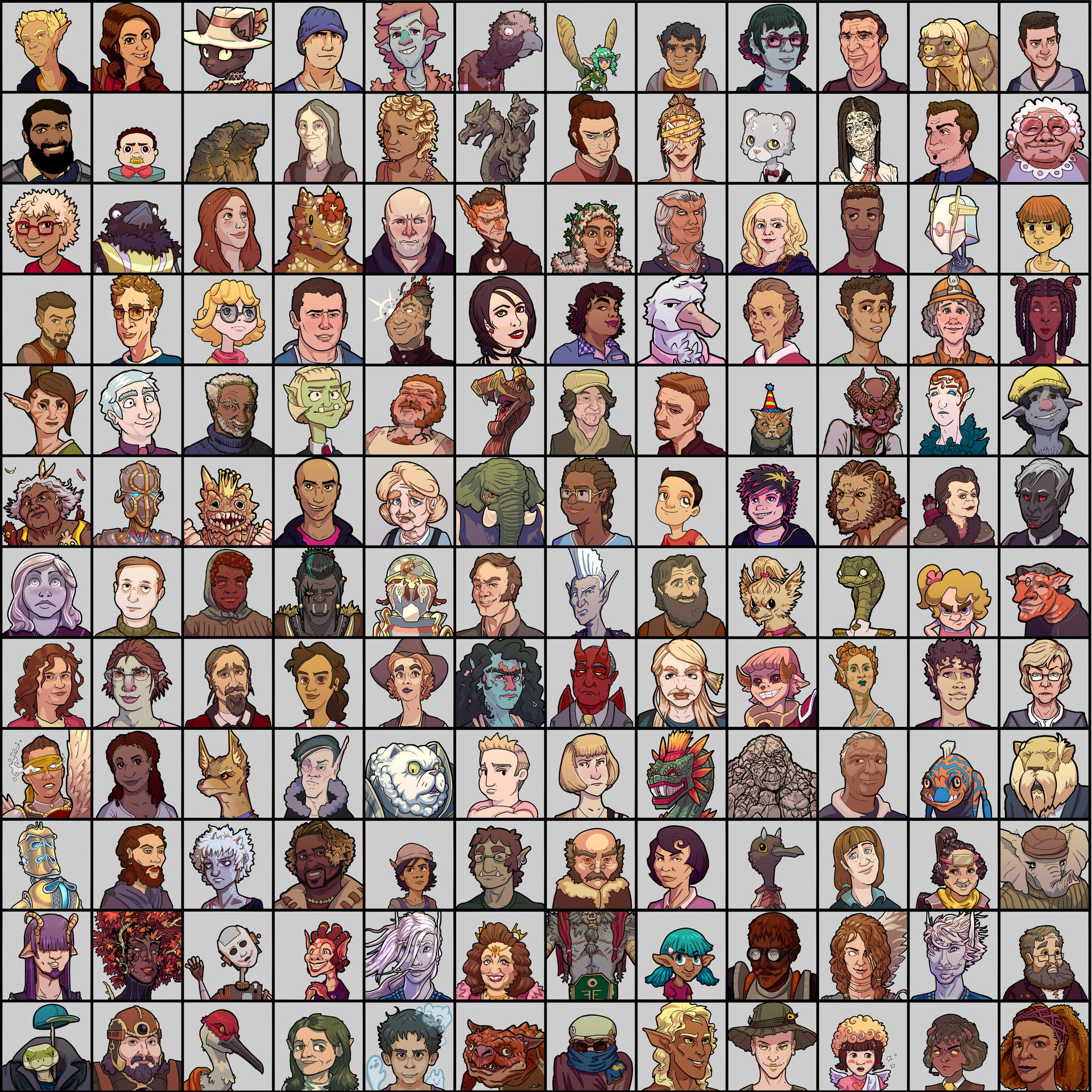 DnD NPC Tokens by DunnyCT on DeviantArt