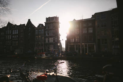 amsterdam / sunset