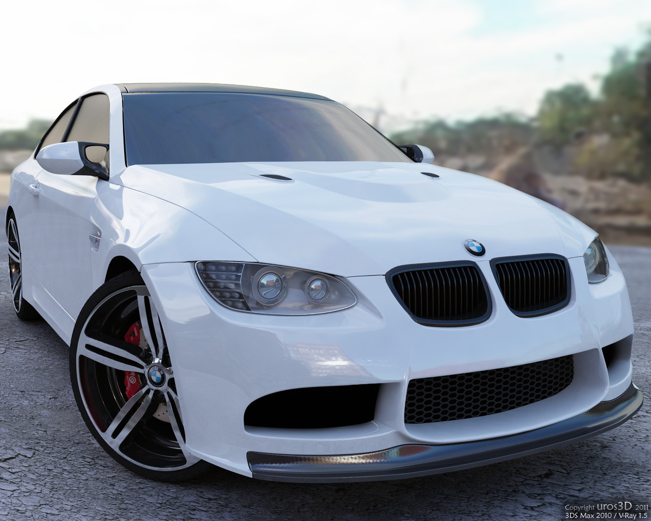 BMW M3 e92 outdoor