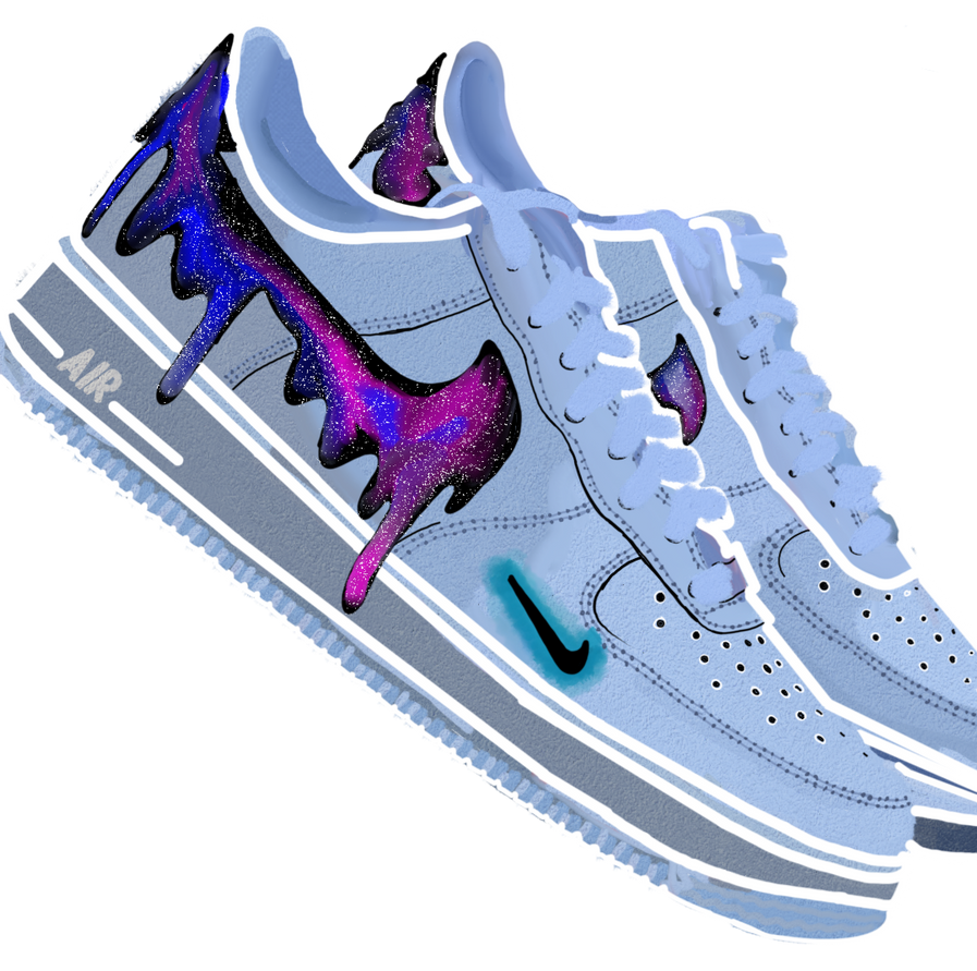 NIKE SHOES ART by CreativeArt06 on