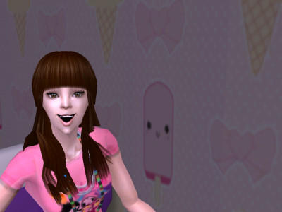 sims kawaii girl