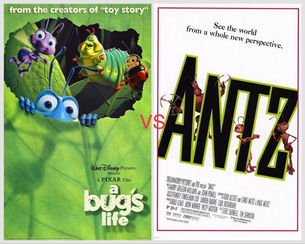 A Bug's Life VS Antz by SuperMarioAurelio on DeviantArt
