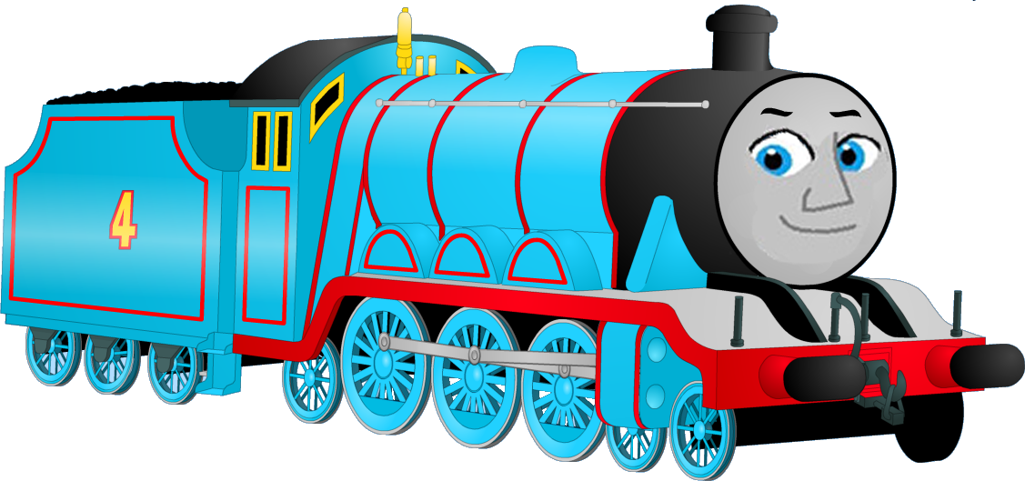 Gordon Side Thomas And Friends: The Animated Series Gordon by SuperMarioAurelio on ...