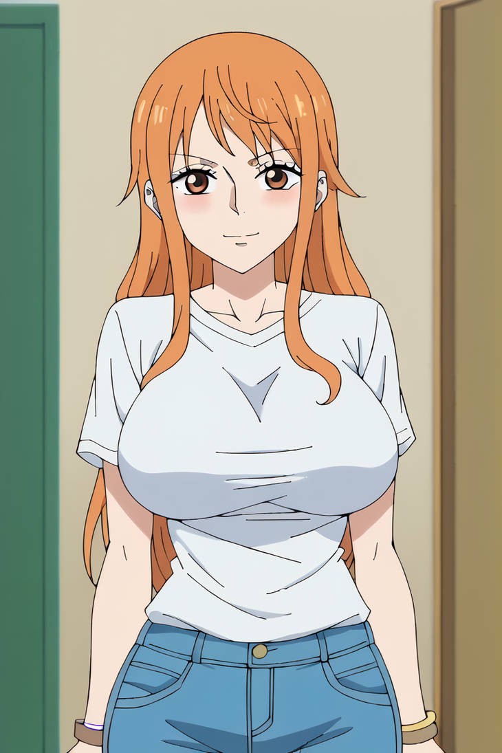 Nami In Her Casual Clothes By NicolasNismo ART On DeviantArt nami-in-her-casual-clothes-by-nicolasnismo-art-on-deviantart