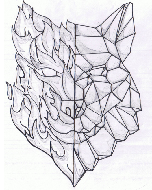 Fire And Ice Wolf By Karianasan On Deviantart Fire And Ice Wolf By Karianasan On Deviantart