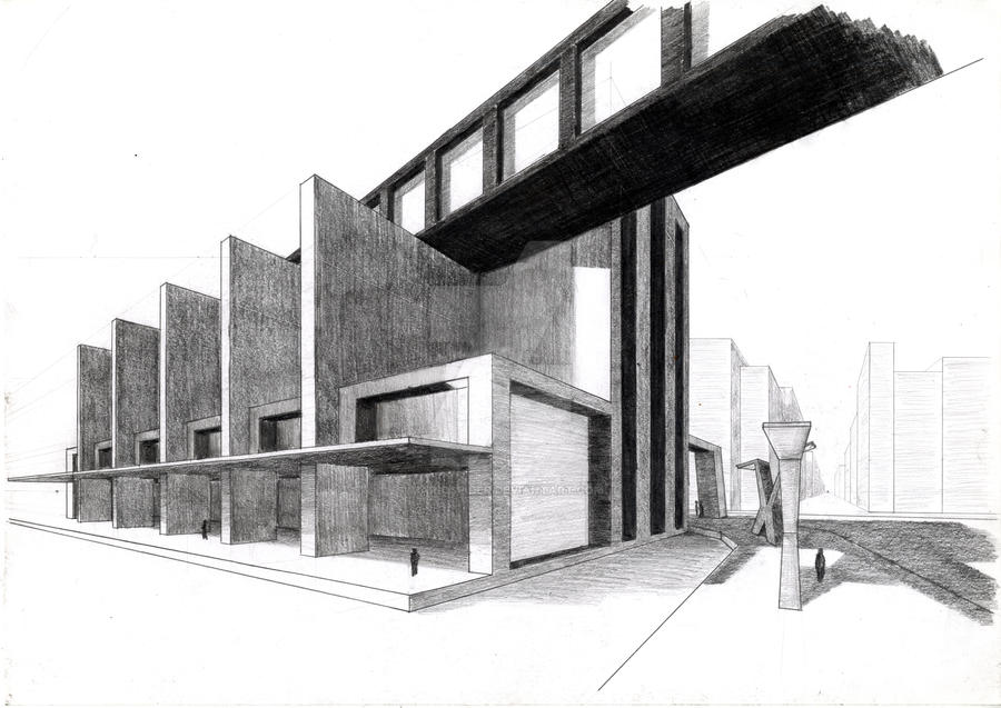 Drawing Architecture By Mariospider On DeviantArt drawing-architecture-by-mariospider-on-deviantart