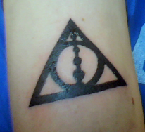 My Deathly Hallows Tattoo