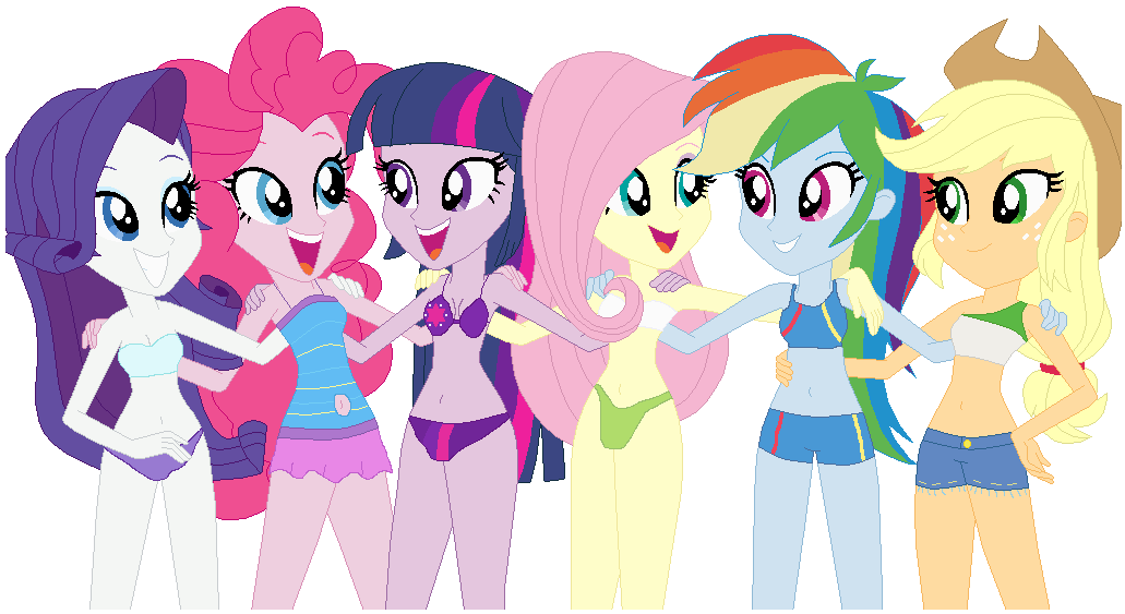 Pony Mlp Swimsuit Girls My Little Pony Swimming Suit Size Years