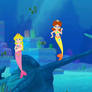Super Mario 3D World: Mermaid Princesses