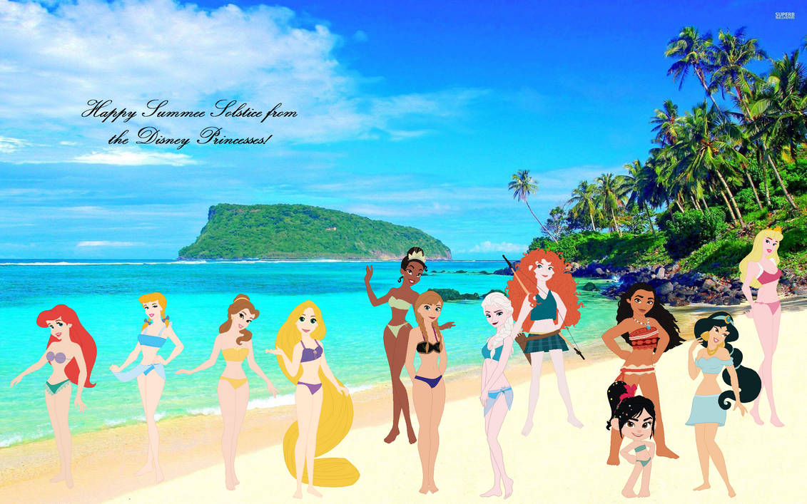 Happy Summer Solstice From The Disney Princesses By Jacob Van Antwerp Happy summer solstice from the disney princesses by jacob van antwerp