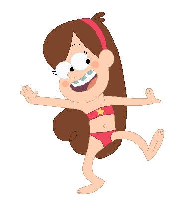 Mabel in her Bikini