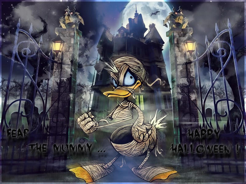 Donald Duck - Happy Halloween by Shiny-Mel on DeviantArt