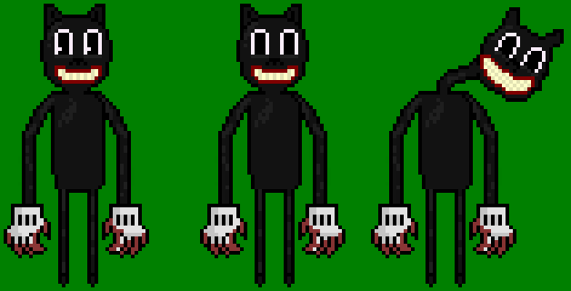 Sprite Lab Cat Cartoon Cat Sprites (? by SrChimuelo on DeviantArt