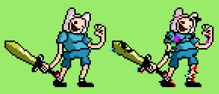 Pixilart - PIBBY FINN PHASE 4 by Creepyman