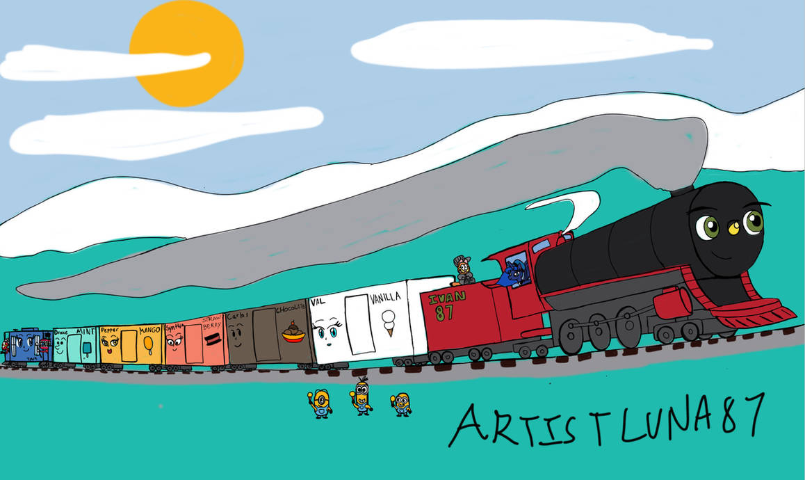 Ivan And The Summer Ice Cream Freight Train by ArtistLuna87 on DeviantArt