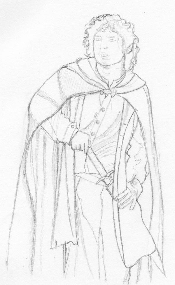 Frodo Deviantart Draw Frodo WIP by dgtrekker on DeviantArt