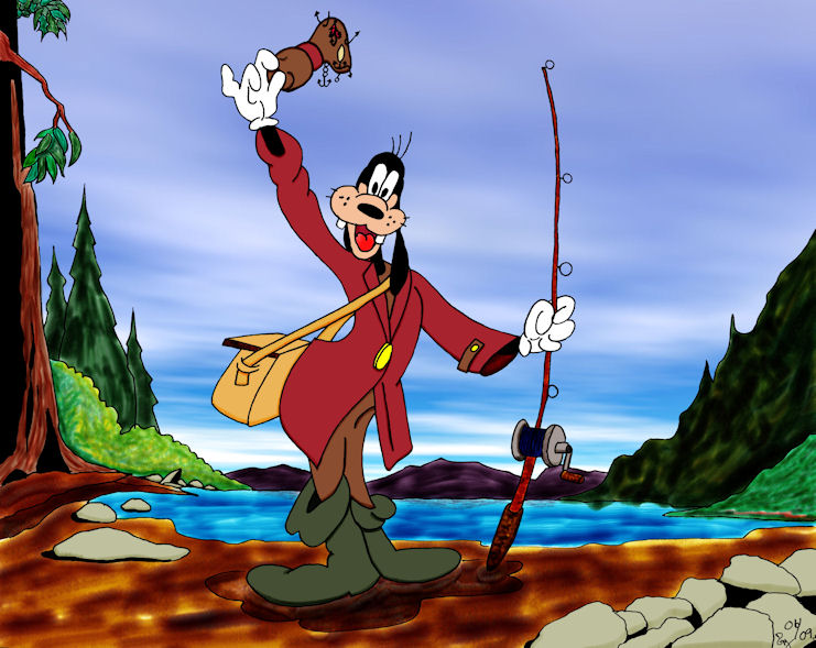 Goofey Fish Goofy Fishing by dgtrekker on DeviantArt