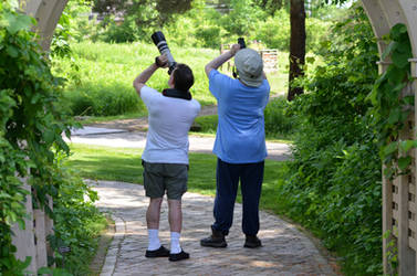 Photographers At The Nature Realm by PennysPeanutGallery