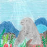 Dugong Mother And Calf