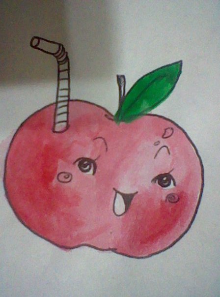 Red Apple magnet