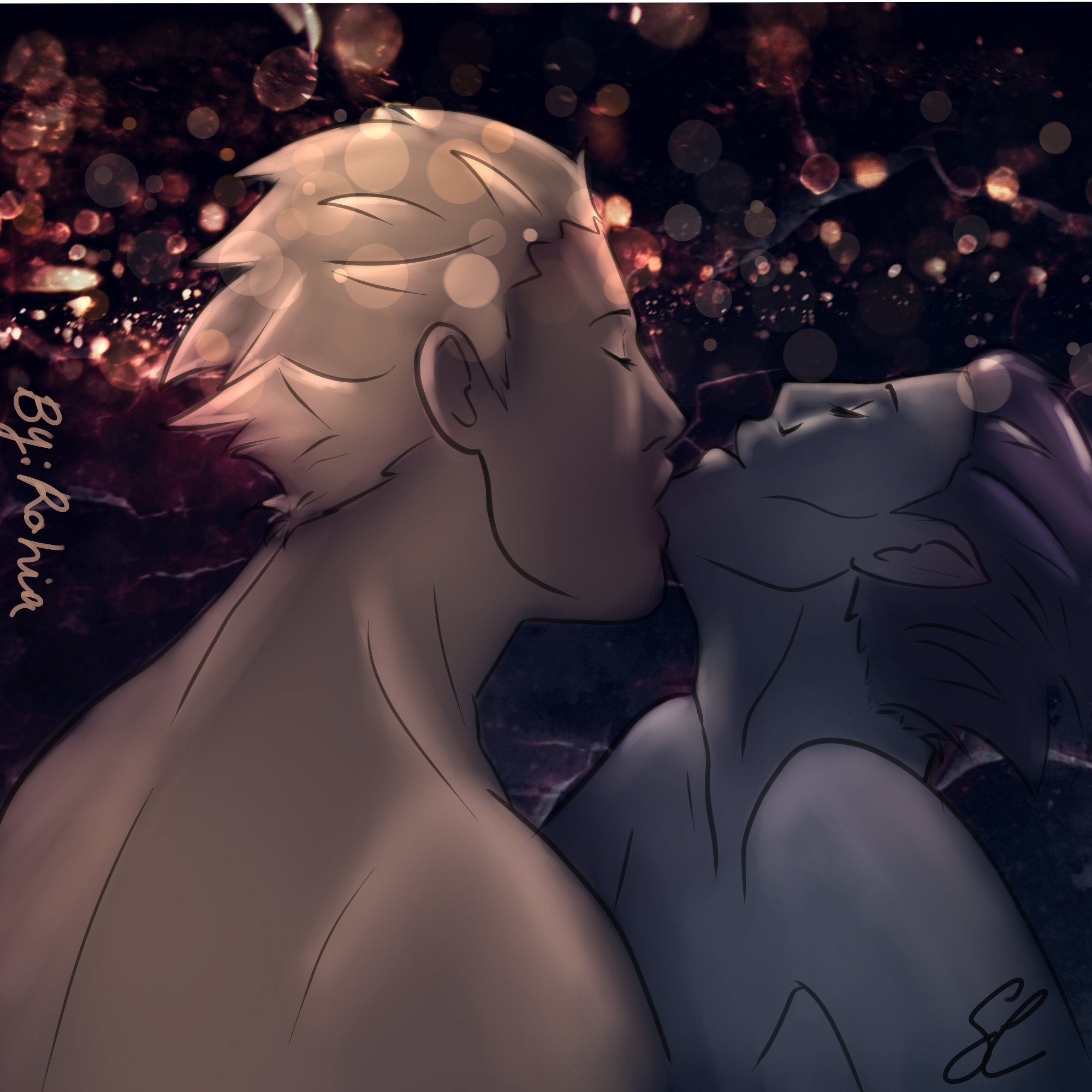 kiss under the stars