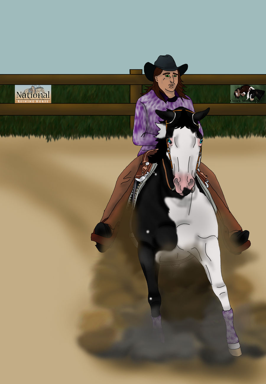 Player at HR's 2012 Western Classic Reining