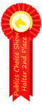 Publics Choice Show Halter 2nd Place Ribbon by happy-horse-for-life