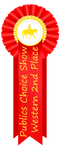 Publics Choice Show Western 2nd Place Ribbon by happy-horse-for-life