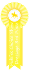 Publics Choice Show Dresssage 3rd Place Ribbon by happy-horse-for-life