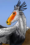 Aztec Bust by happy-horse-for-life