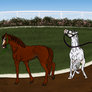 Strolling The Parade Ring