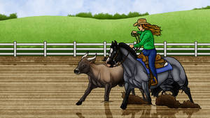 Enzo Working Cow Horse at WSO R8