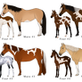 Stock Mare and Foal Adopts 10 (CLOSED)